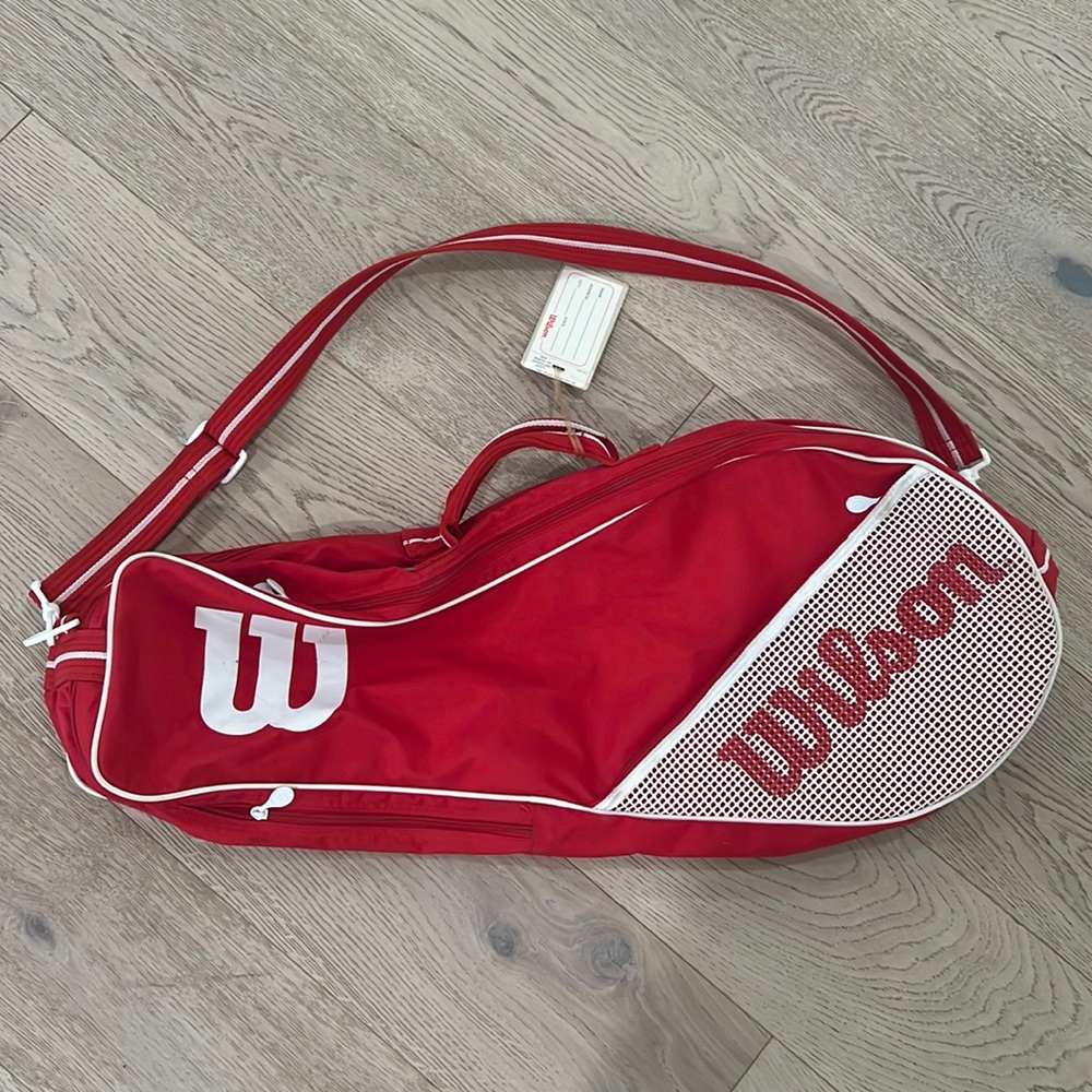 Vintage Wilson tennis bag